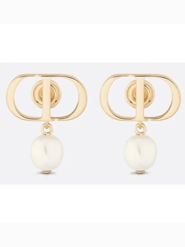 Women's Petit CD Earrings Gold - DIOR - BALAAN 2