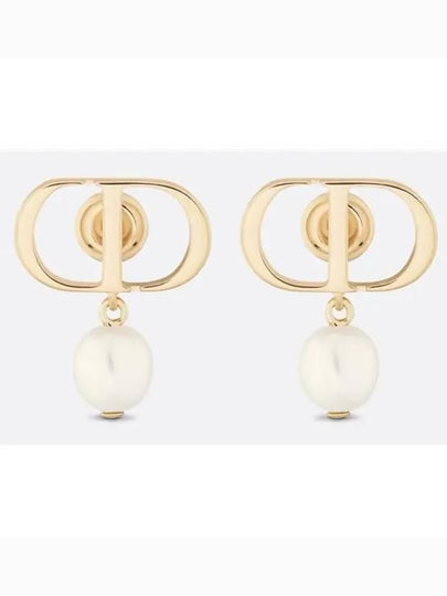 Women's Petit CD Earrings Gold - DIOR - BALAAN 2