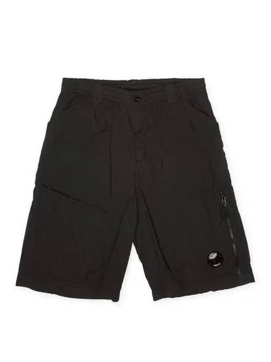 50 Fili Stretch Shorts Black - CP COMPANY - BALAAN 2