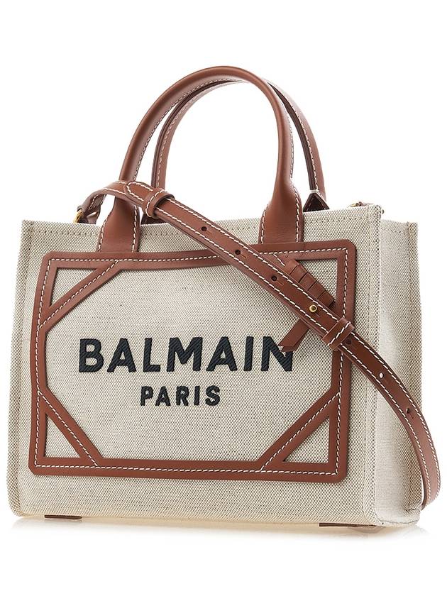 Women's B Army Canvas Tote Bag CN1FE809 TDCS GEM - BALMAIN - BALAAN 2