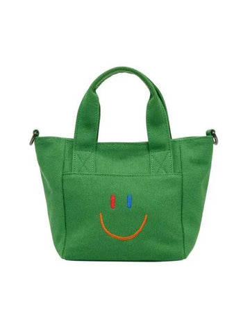 LaLa Small Cross Bag Green - LALA SMILE - BALAAN 1