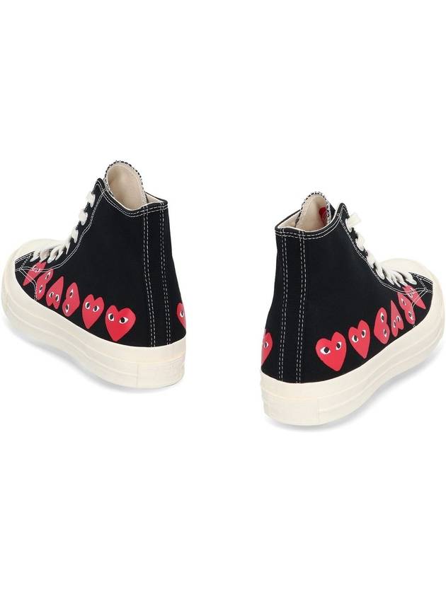 Comme Des Garçons Play Converse X Comme Des Garçons Play - Chuck 70 High-Top Sneakers - COMME DES GARCONS PLAY - BALAAN 4