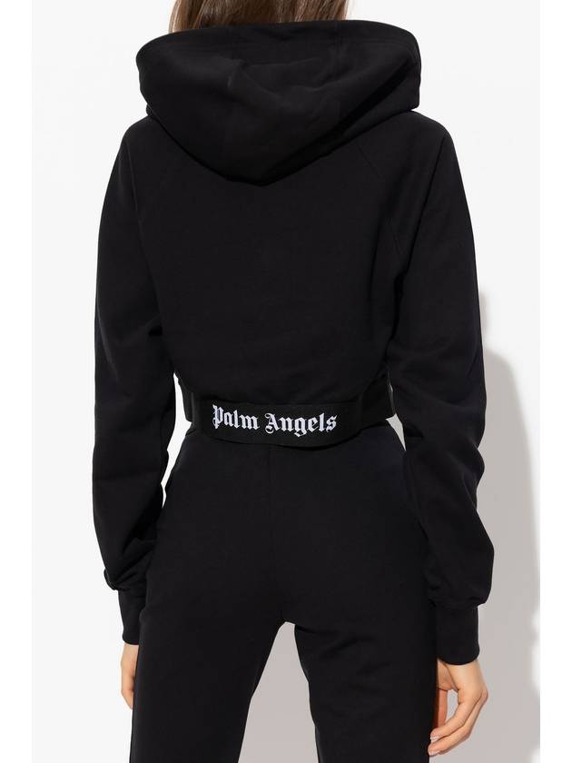 Hooded Sweatshirt PWBB062F23FLE001 1010 - PALM ANGELS - BALAAN 5