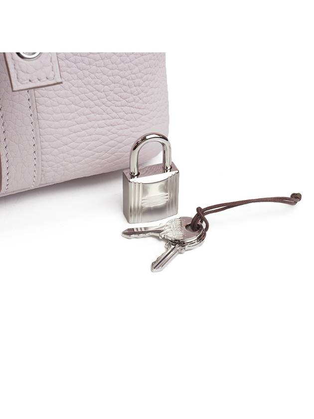 Picotan 18 MAUVE PALE silver W square Clemence full set - HERMES - BALAAN 9