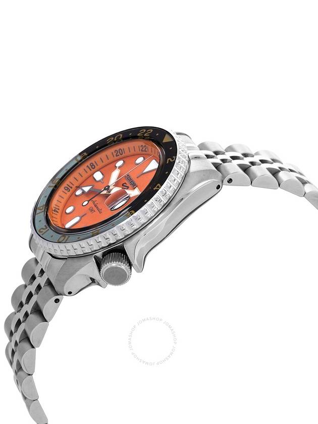 Seiko 5 Sports GMT Automatic Orange Dial Men's Watch SSK005K1 - SEIKO - BALAAN 2