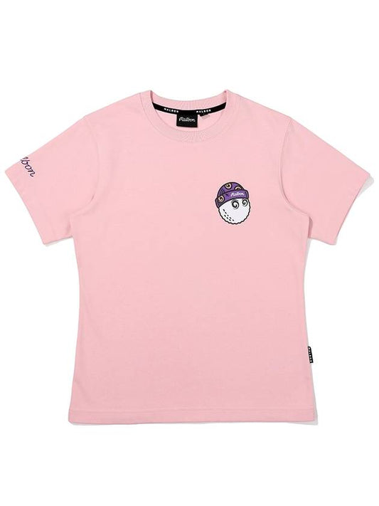 Wiz Collection Short Sleeve Short Sleeve T-Shirt PINK M3323PRS01PNK - MALBON GOLF - BALAAN 2