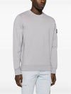 Wappen Patch Garment Dyed Sweatshirt Grey - STONE ISLAND - BALAAN 3