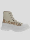 Tread Slick High Top Sneakers Beige - ALEXANDER MCQUEEN - BALAAN 2