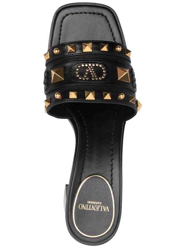 Valentino Garavani Sandals Black - VALENTINO - BALAAN 4