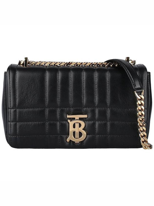 Lola Quilted Lambskin Small Shoulder Bag Black - BURBERRY - BALAAN 2