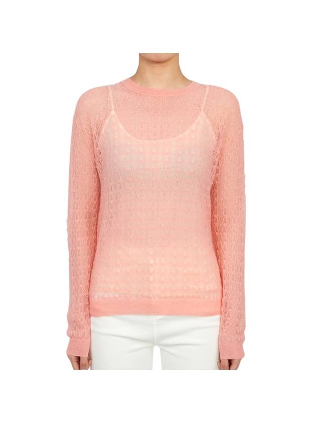 Palato Knit Top Pink - MAX MARA - BALAAN 2