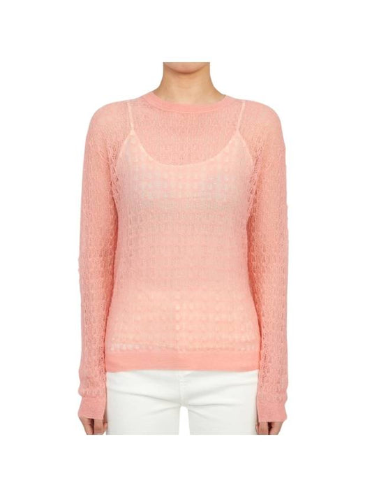 Palato Knit Top Pink - MAX MARA - BALAAN 1