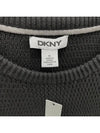 DKY shoulder panel crew neck knit 78356551U - DKNY - BALAAN 4