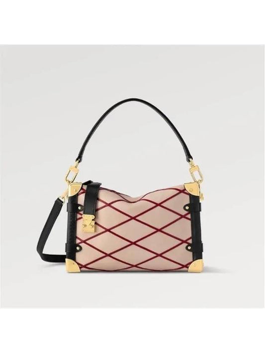 Side Trunk MM Malletage Shoulder Bag Pink - LOUIS VUITTON - BALAAN 2