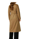 Prater Virgin Wool Single Coat Camel - MAX MARA - BALAAN 4