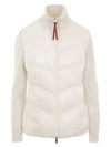 9B00041 M1241 034 Women s Padded Wool Zip up Cardigan 1126804 - MONCLER - BALAAN 1