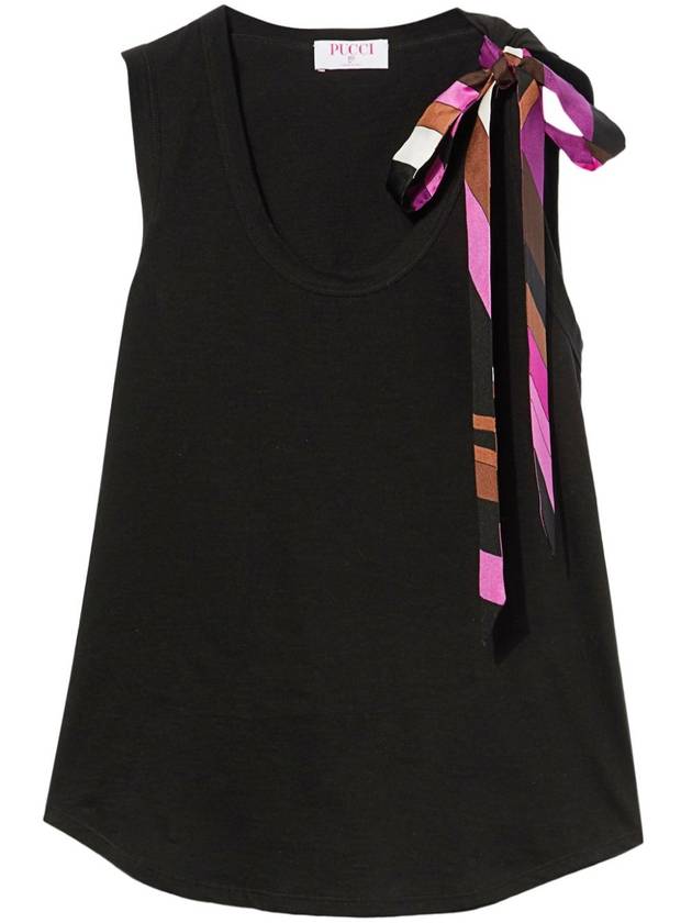 Pucci Top Black - EMILIO PUCCI - BALAAN 1