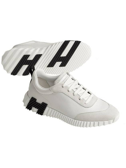 Bouncing Low Top Sneakers White - HERMES - BALAAN 2