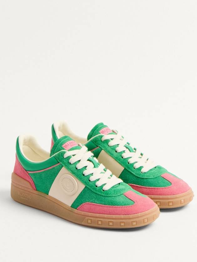 Valentino Garavani Sneakers Green - VALENTINO - BALAAN 3