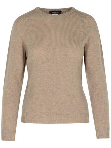 Fabiana Filippi Beige Cashmere Sweater - FABIANA FILIPPI - BALAAN 1