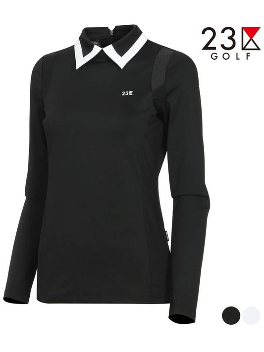 Golf color matching collar t-shirt EL3LTS003 - 23KU - BALAAN 2