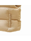 Women s goose down vest padded beige - MIU MIU - BALAAN 6