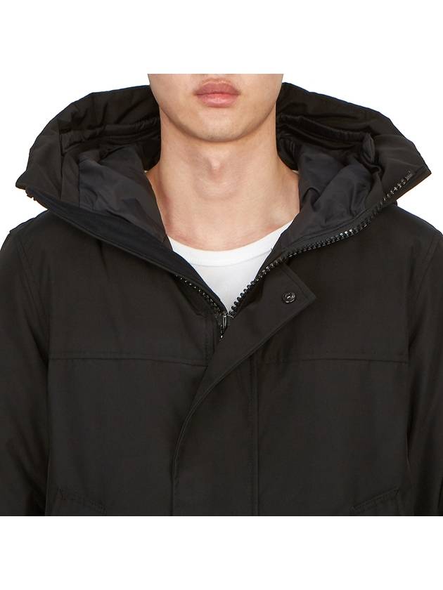 Shadow Project Langford Down Padding Parka Black - CANADA GOOSE - BALAAN 10