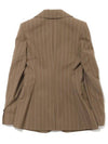 Galosce Pinstripe Blazer Jacket Beige - MAX MARA - BALAAN 3