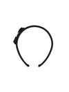 Vara Bow Hairband Black - SALVATORE FERRAGAMO - BALAAN 1