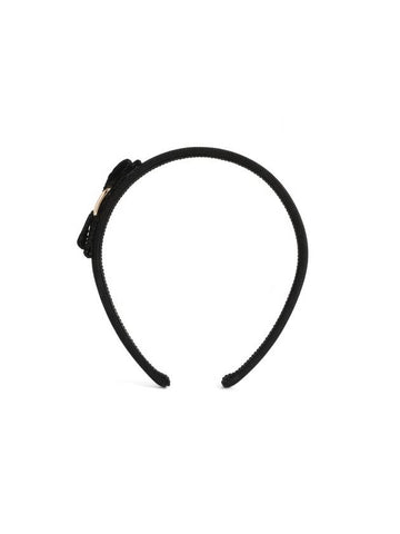 Vara Bow Hairband Black - SALVATORE FERRAGAMO - BALAAN 1