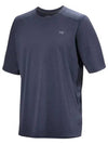 Cormac Crew Neck Short Sleeve T-Shirt Black Sapphire - ARC'TERYX - BALAAN 2