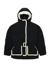 Shearling Michelin Hood Padding Black - IENKI IENKI - BALAAN.