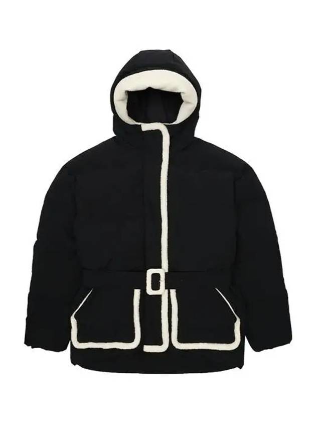 Shearling Michelin Hood Padding Black - IENKI IENKI - BALAAN 2