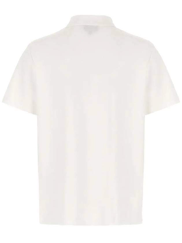 Carter Cotton Polo Shirt White - A.P.C. - BALAAN 4