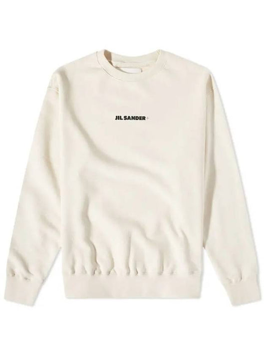 Men's Logo Sweatshirt Yellow Cream - JIL SANDER - BALAAN 2