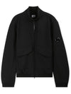 Shell-R Bomber Jacket Black - CP COMPANY - BALAAN 2