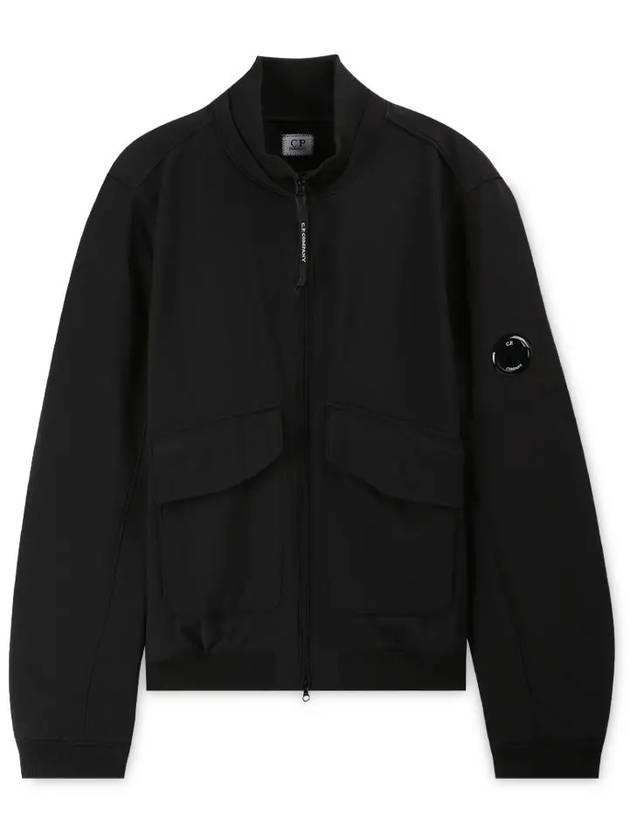 Shell-R Bomber Jacket Black - CP COMPANY - BALAAN 2