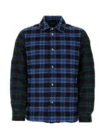 CFWOOS0080MRUT3331 31073 Checked down shirt jacket 957226 - WOOLRICH - BALAAN 1