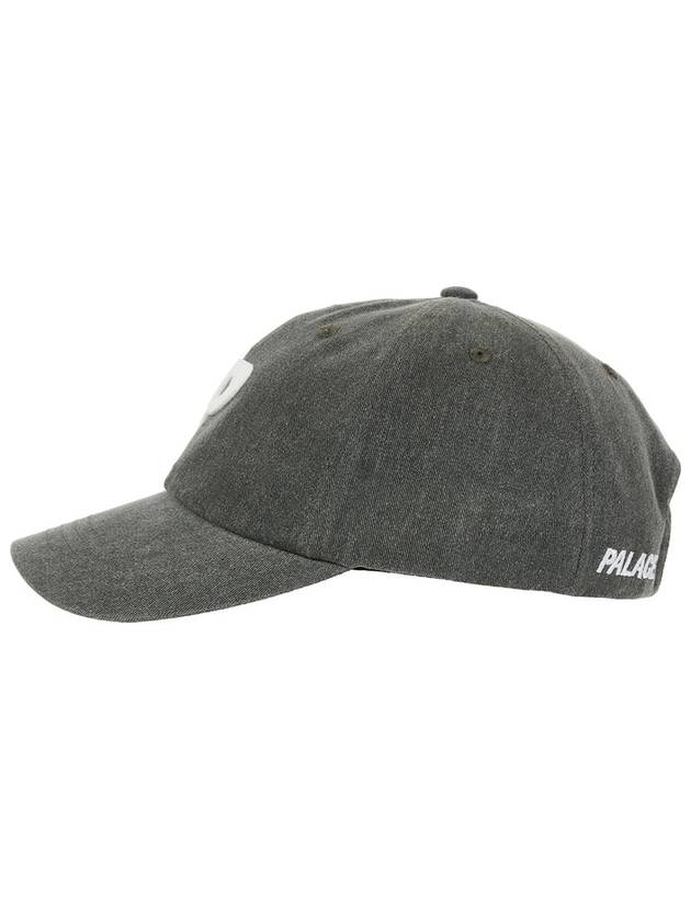 Pigment P 6Panel Cap Gray Pigment P 6Panel Gray - PALACE - BALAAN 3