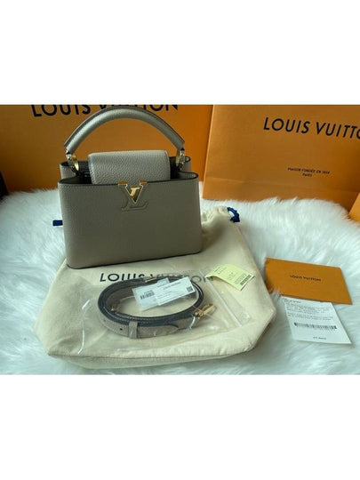 Capucines Cross Bag Beige - LOUIS VUITTON - BALAAN 2