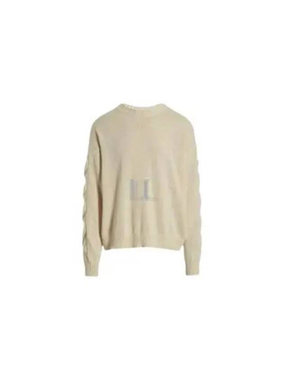 Arrow Knit Top Ivory - OFF WHITE - BALAAN 2