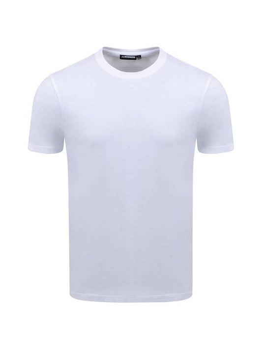 Sid Basic Short Sleeve T-Shirt White - J.LINDEBERG - BALAAN 1