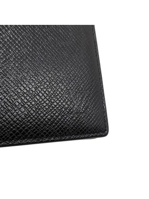 M62045 Black Taiga Leather Amerigo Wallet Bicycle - LOUIS VUITTON - BALAAN 4