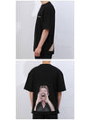 Bowie print short sleeve t shirt black - IH NOM UH NIT - BALAAN 4