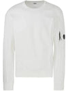 Lens Wappen Cotton Sweatshirt White - CP COMPANY - BALAAN 2