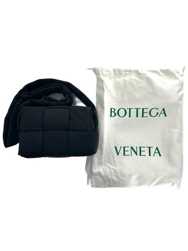 Cassette Padded Tech Small Cross Bag Black - BOTTEGA VENETA - BALAAN 6