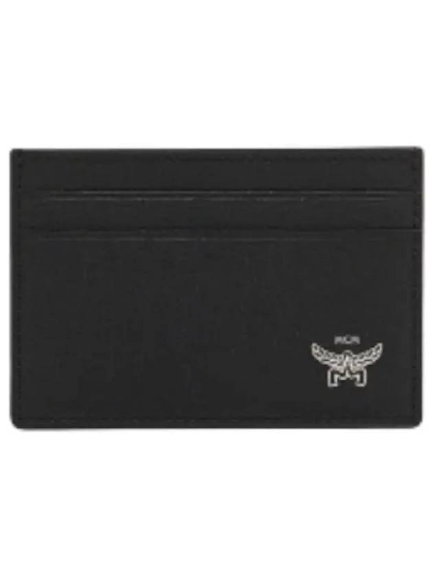 Embossed Leather Card Case Wallet - MCM - BALAAN 1