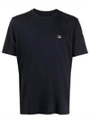 GoGGle Bag Print Short Sleeve T-Shirt Navy - CP COMPANY - BALAAN 1