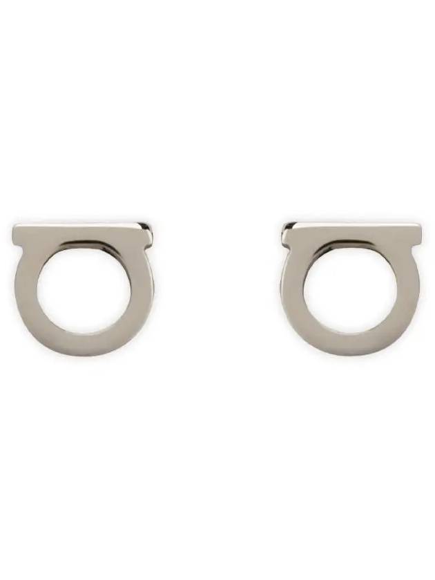 Gancini Earings Silver - SALVATORE FERRAGAMO - BALAAN 2