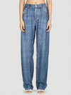 Straight Denim Jeans Blue - BOTTEGA VENETA - BALAAN 2